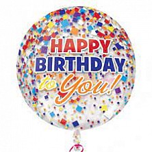 Balon Folia Hel Happy Birthday Kula Anagram