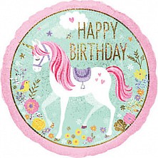 Balon Hel Folia Urodziny Magic Unicorn