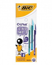 Długopis Cristal Bicolor niebieski