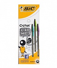 Długopis Cristal Bicolor czarny