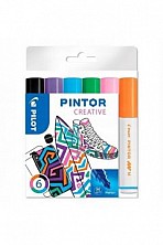 Marker Pilot Pintor Set Fun Mix 6kol
