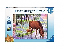 Puzzle 30 Konie O Zachodzie Ravensbur