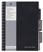 Kołozeszyt Pukka Pads Project Book z serii black A5/ SBPROBAA5/SQ