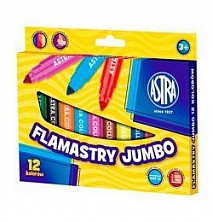 Flamastry 12 kolorów Jumbo