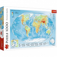 Puzzle 1000 El Mapa świata 10463 Trefl
