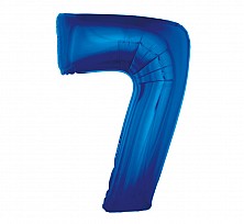 Balon Foliowy Godan 7 Niebieski 92cm