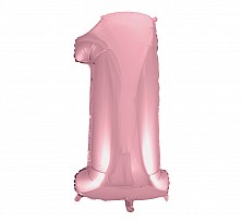 Balon Foliowy hel 1 Jasno różowa 92cm