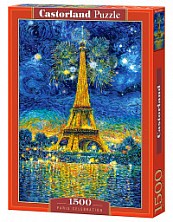 Puzzle 1500 Paris Celebr 1518 Castorland