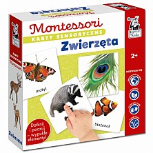 Montessori. Karty Sensoryczne. Zwierzęta