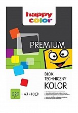 Blok Tech. Kolor A3 10 Ark 220g Premium