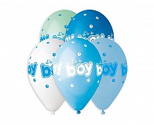 Balony Latex H Its Boy 33cm 5 Sztuk