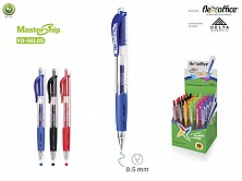 Długopis żelowy 05mm Flexoffice